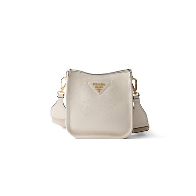PRADA LEATHER MINI SHOULDER BAG 1BH191 (20*19*6cm)